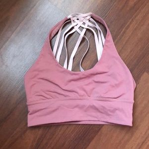 Lulu Lemon cross back bra